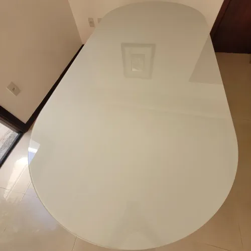 Tampo de Mesa MDF/Vidro 