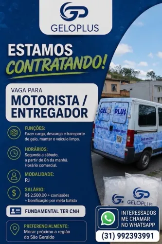 Motorista / Entregador