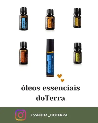 Óleos essencias doterra