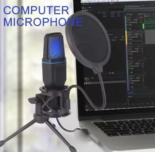 MICROFONE GAMER RGB - PROMO