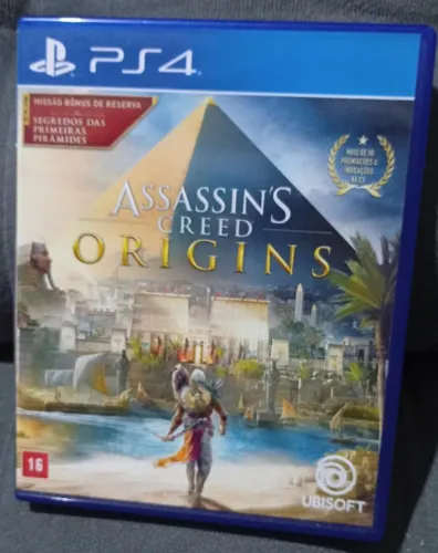 Kit de jogos PS4 Assassin?s creed Origins e Sindicate mídia física (LEIA o anúncio)