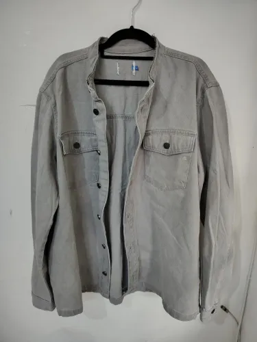 Jaqueta jeans masculina desapego 