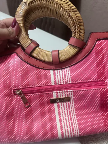 Bolsa Rosê, com duas alças