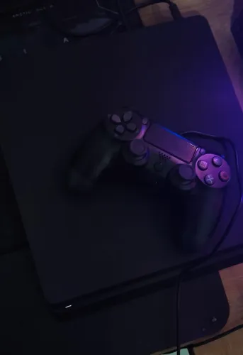 PS4 SLIM DE 500GB COM 9 JOGOS