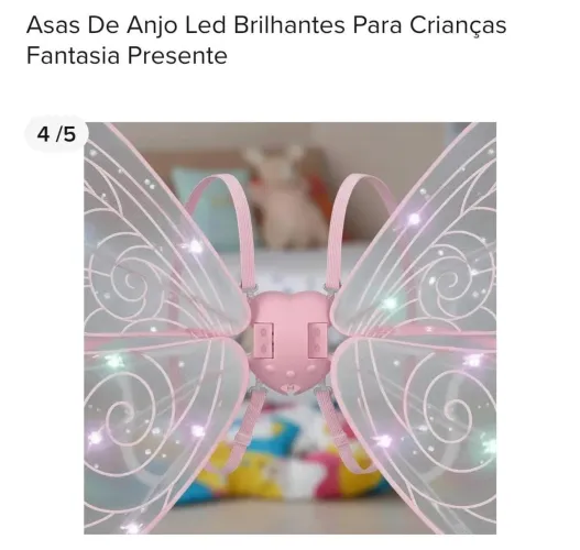 Fantasia Asas de borboleta