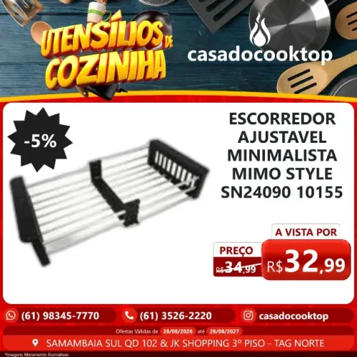 ESCORREDOR AJUSTAVEL MINIMALISTA MIMO STYLE SN24090 10155