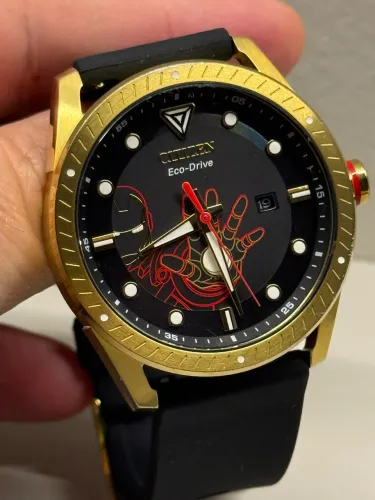 Relógio Citizen Eco Drive - Marvel Homem de Ferro