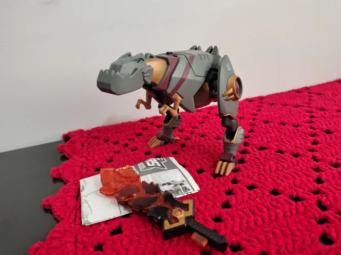 Transformers Animated Voyager Grimlock com manual