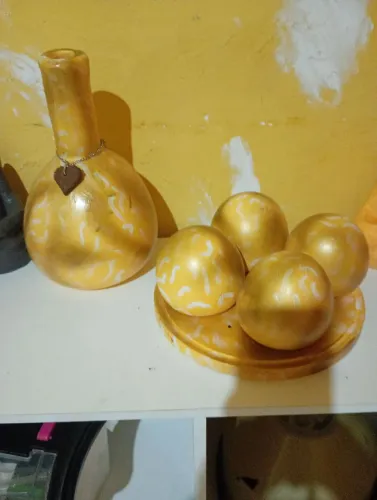 Conjuntos de Jarros e bandeiras decorativas