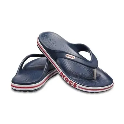 Chinelo Crocs Bayaband Flip Azul