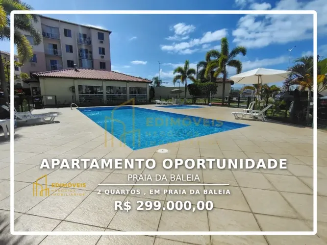 Apartamento Completo na Praia da Baleia Ideal para Investir!