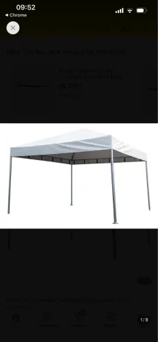 Tenda piramidal 3m