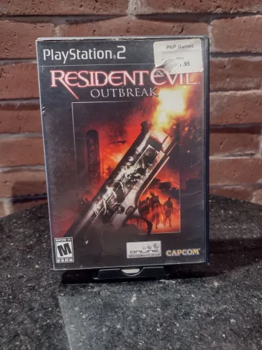 Jogo original PS2 Game Resident Evil Outbreak NTSC PS3 PS4 PS5 