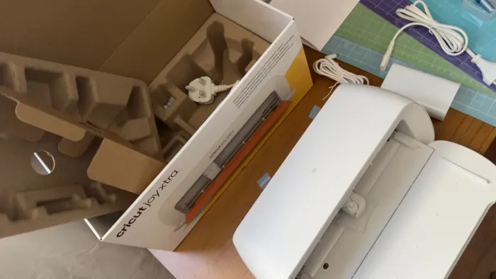 Cricut Joy Xtra NOVÍSSIMA + Kit Completo + 4 Bases + Foil/Vinco | Garantia