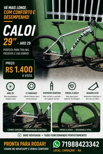 Bike Caloi explorer sport 2023