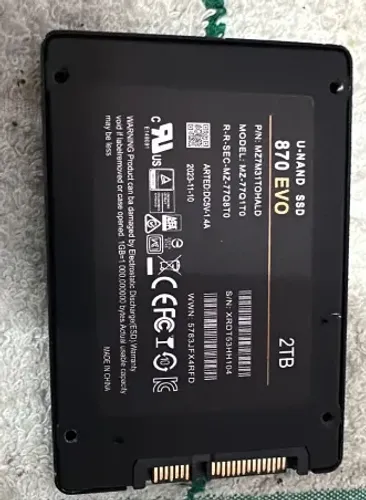 SSD 2 TB 870 Evo