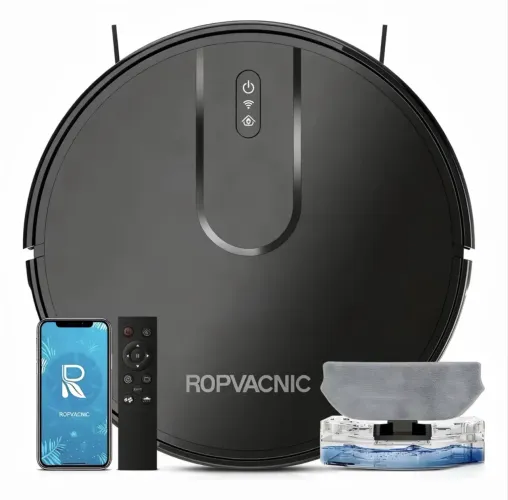 Robô Aspirador Inteligente para casa com Alexa e função Mop Wi-Fi | 3 em 1 | 7000PA