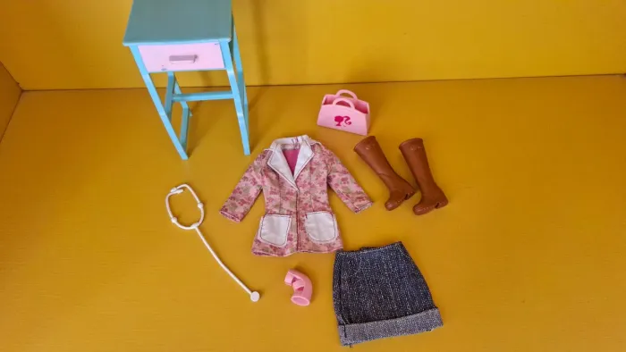 Acessórios Boneca Barbie Veterinária 2009
