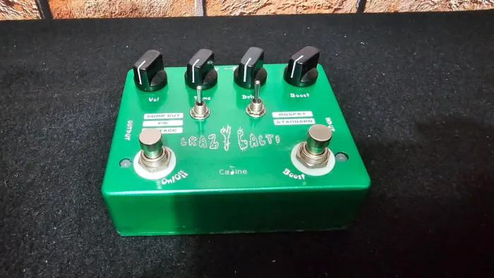 Pedal Overdrive Guitarra Caline Crazy Cacti