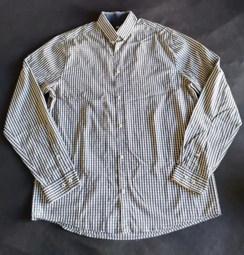 Camisa xadrez masculina H&M - G