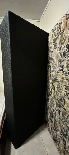 Vendo cama box solteiro