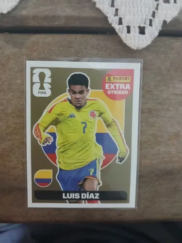 Figurinha legend Luis Diaz ouro ORIGINAL DA PANINI