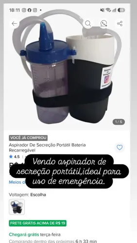 Aspirador de secreção