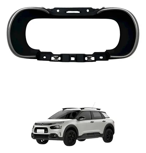 Moldura Painel Instrumento Citroen C4 Cactus 1.6 2019 2023 Preto