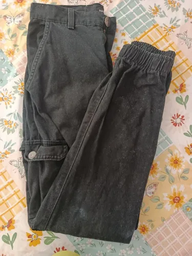 Calça cargo preta