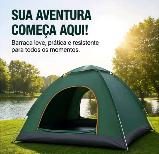 Barraca acampamento automática