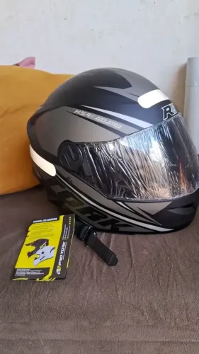 Capacete Moto ProTork Fechado Viseira Fumê