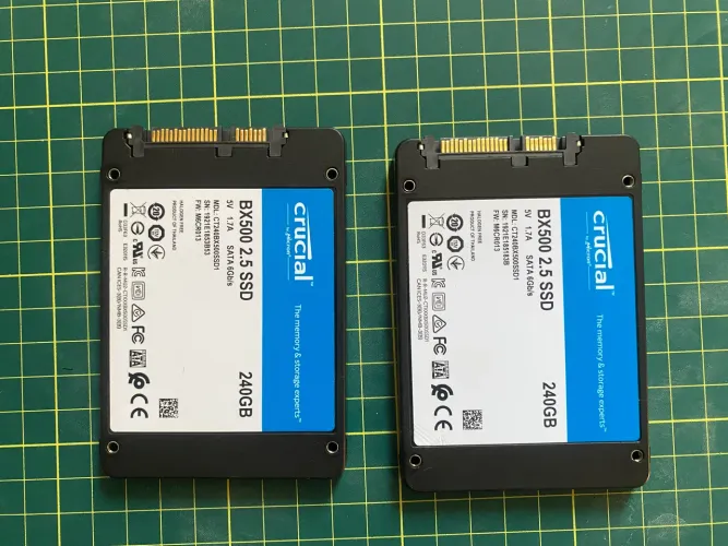 SSD Crucial - 240gb x 2