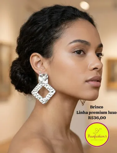 Brincos femininos linha premium