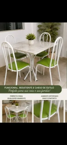 Mesa com 2 cadeiras
