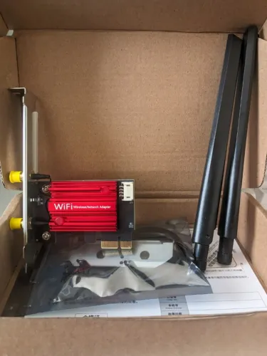 Placa de rede Wifi Fenvi AC1200 Mbps Bluetooth 4.0 - Nova