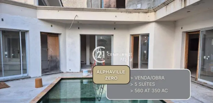 Casa com 5 dormitórios à venda, 350 m² por R$ 4.300.000,00 - Alphaville 0 - Barueri/SP