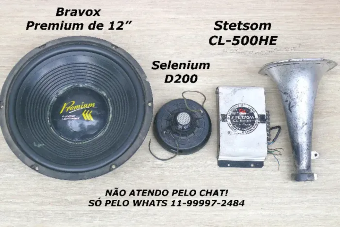 Sub corneta e módulo LEIA o anúncio!