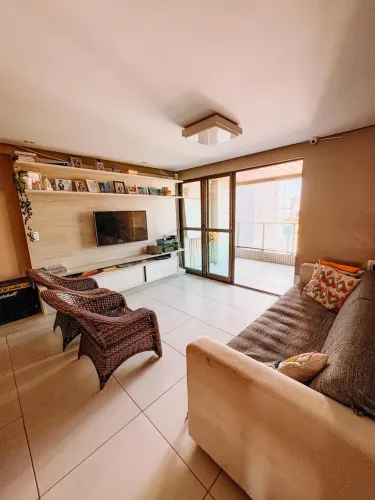 Apartamento à venda em Manaíra 97m² | 2 Suítes + DCE | Varanda Gourmet João Pessoa/PB