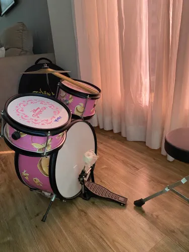 Bateria acústica Disney princesas