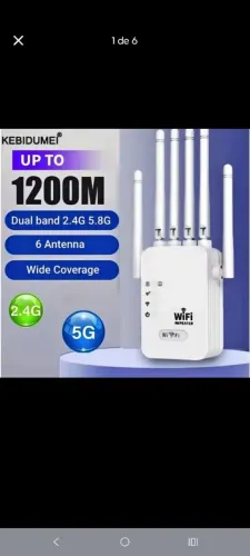 Ampliador de rede Wi-Fi 