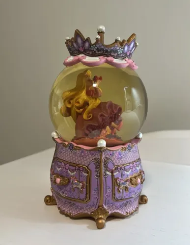 globo de vidro rapunzel importado