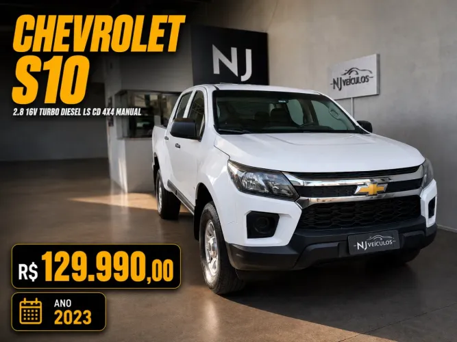 Chevrolet S10 Pick-up LS 2.8 TDI 4X4 CD Dies. Mec. 2023