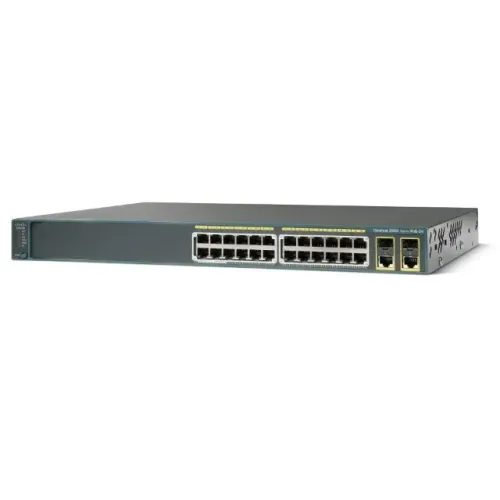 Switch 24 Portas PoE Cisco Modelo: ws-c2960-24pc-l