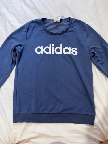Moletom Adidas azul unissex 