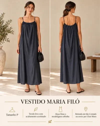 Vestido Maria Filó