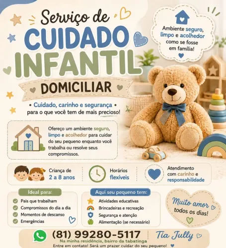 Babá disponível 
