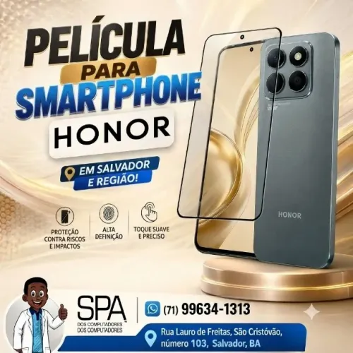 Película para smartphone Honor em Salvador e região