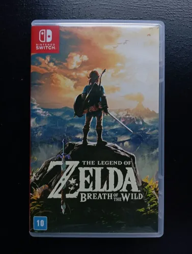 Jogo the legend of zelda breath of the wild (Mídia Física)