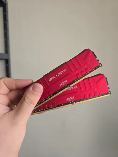 Memória ram 16GB DDR4 3000MHZ 2x8 CRUCIAL BALLISTIX