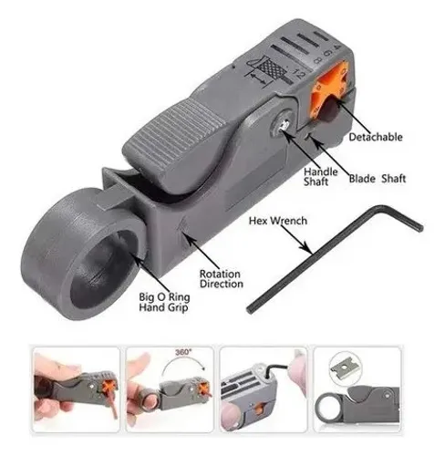 Alicate descascador fios LE-939 RG58 59 62